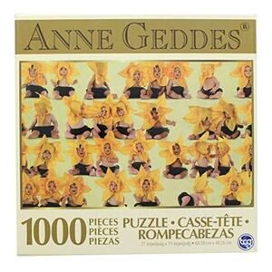 Anne Geddes 1000 Piece Jigsaw Puzzle Sunflower Babies New Factory Sealed